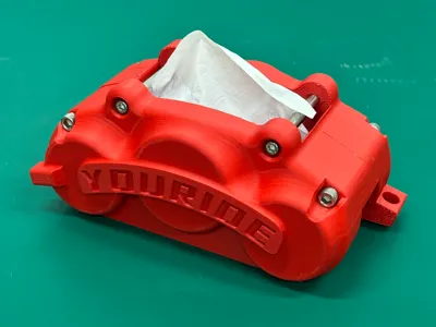 AP 6-Piston Caliper Tissue Box