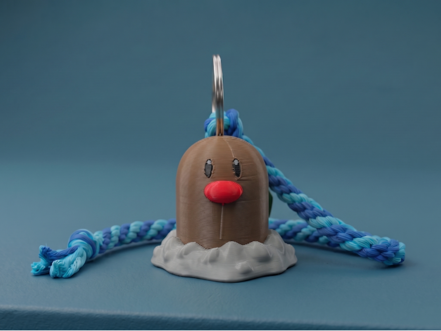 Diglett Keychain