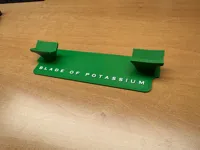 0.16mm layer, larger more stable stand with text
