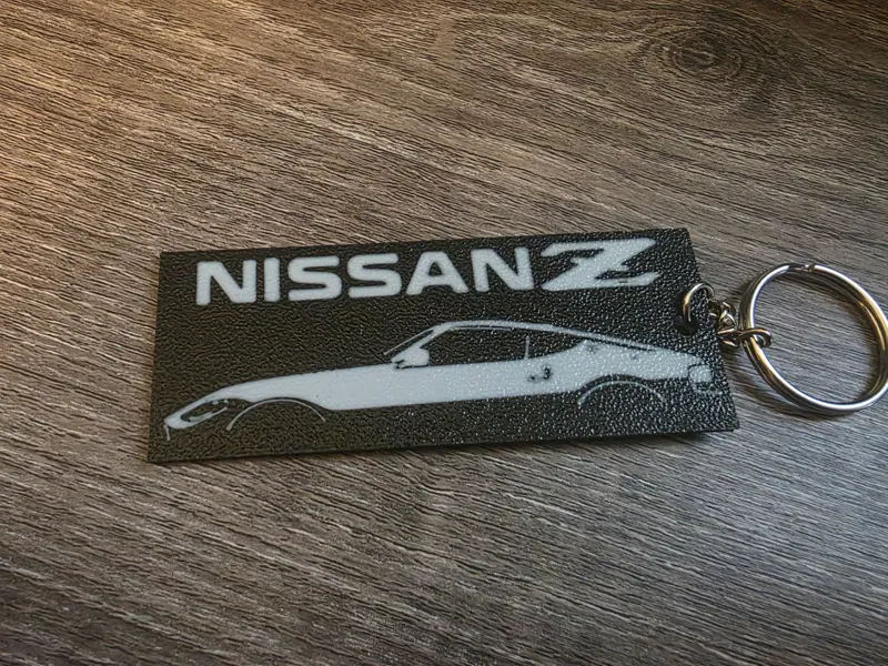 400z Silouette Keychain