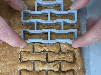 Dogbone tessalation cookie cutter