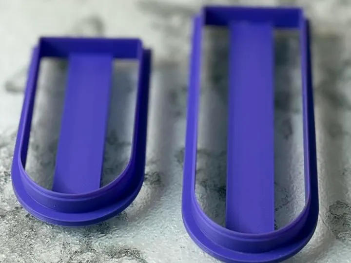 Polymer Clay Bookmark Cutter Set