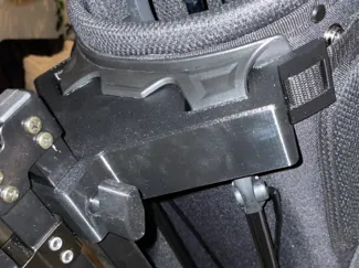 Golfbag-Golf trolley adapter