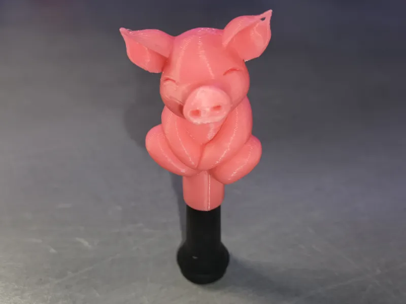 Piglet tire valve cap