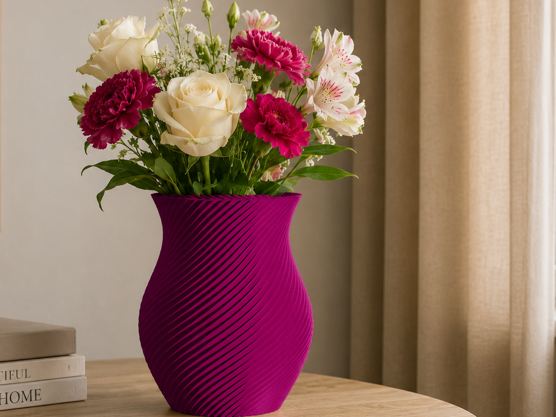 Twisted Bloom Vase
