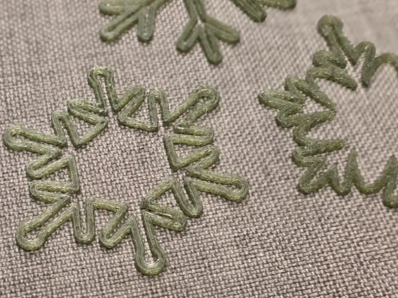 Christmas snowflake decoration