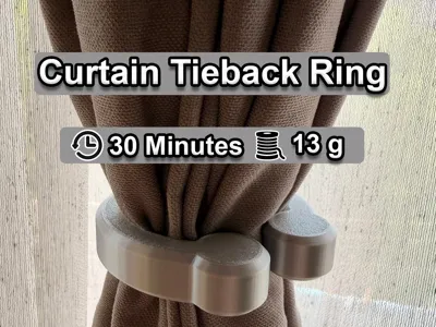 Curtain Tieback Ring