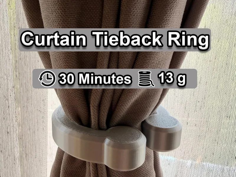 Curtain Tieback Ring