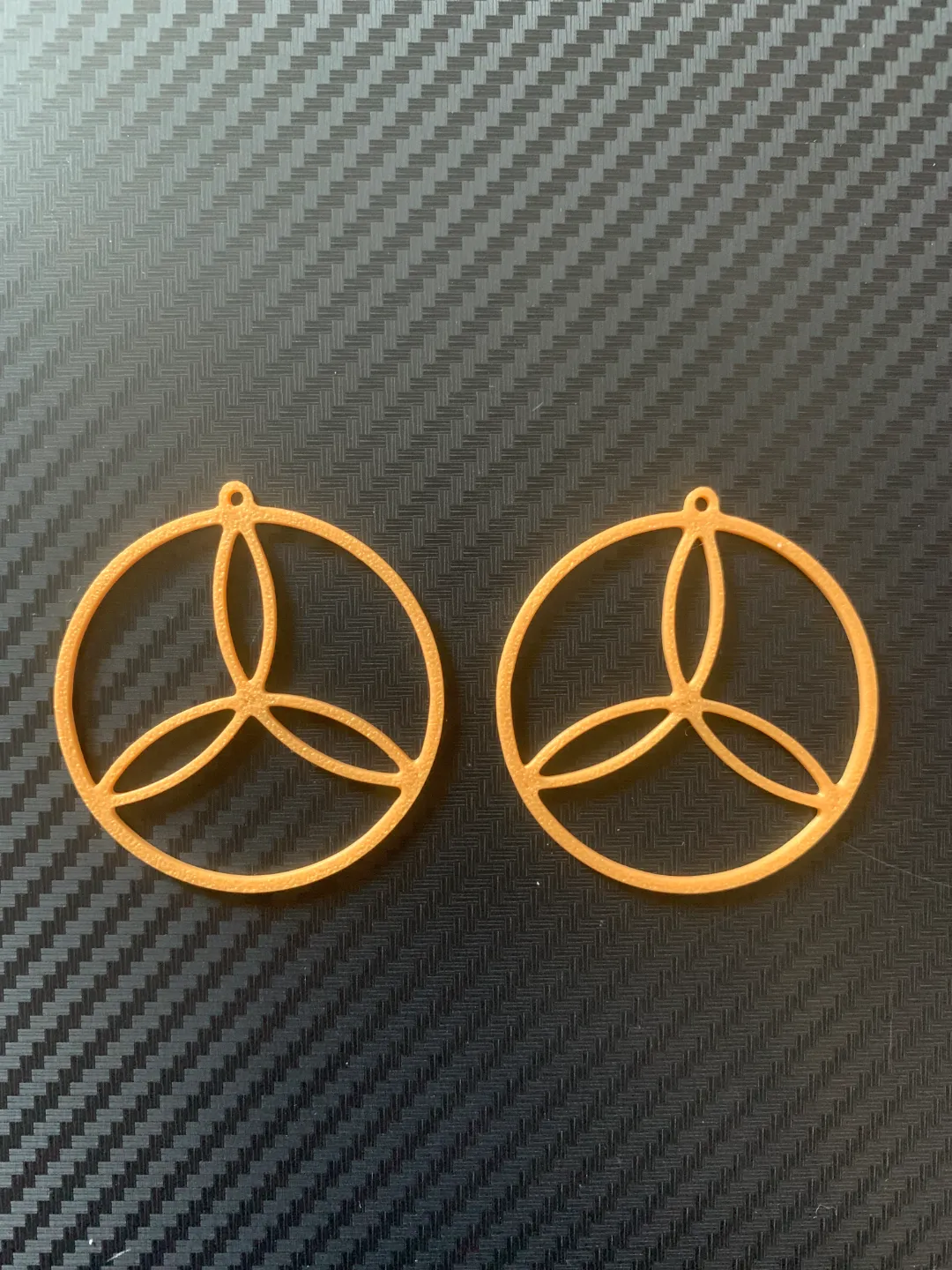 Larger style earrings view 2