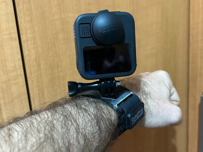 Gopro Wrist mount - Angeled at 45 degrees