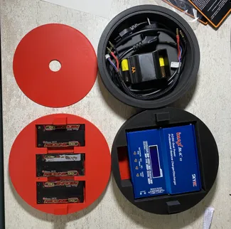 battery holder/organizer 