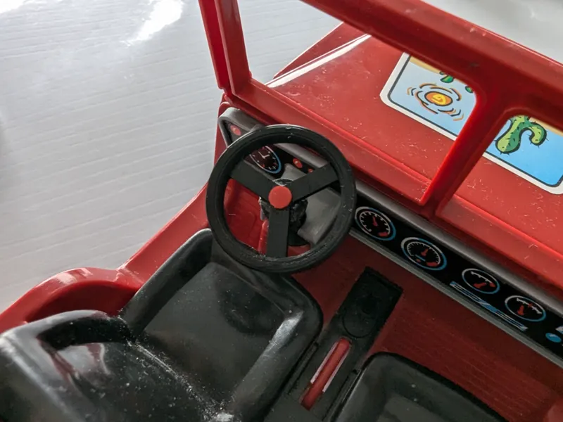 Lenkrad Bruder Laster LKW steering wheel Toy 1/16