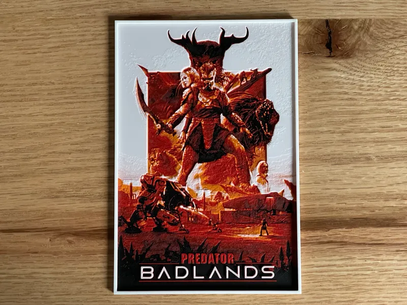 Predator: Badlands (2025) Hueforge Movie Poster