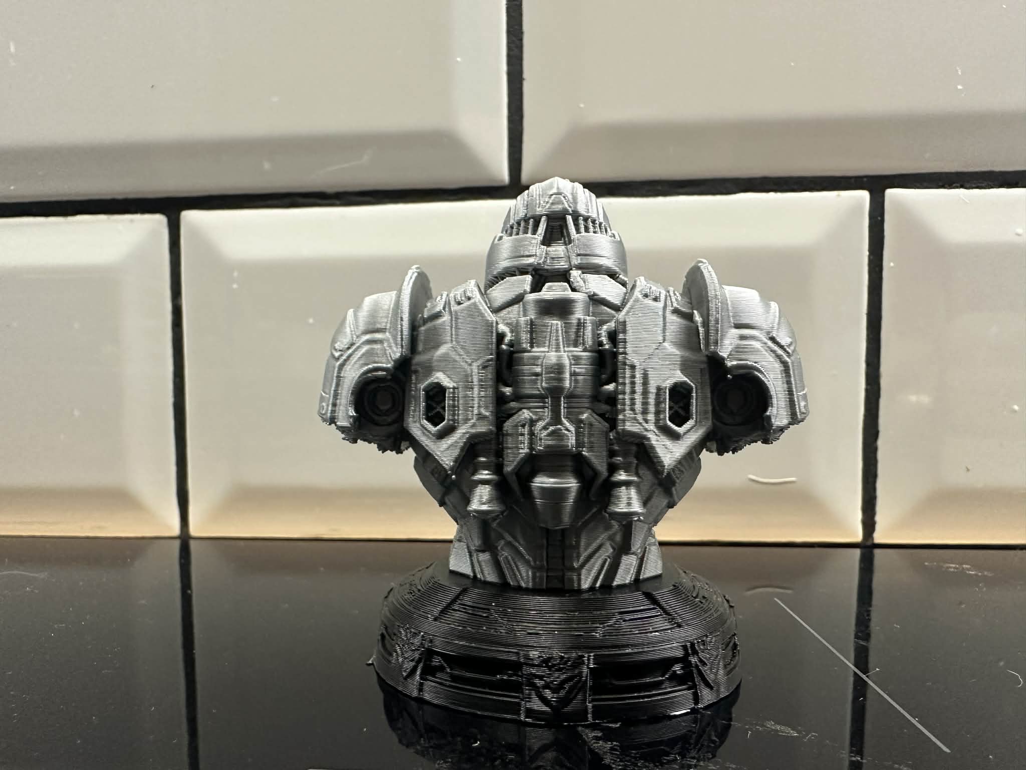 Megatron Büste hochdetailliertes Modell | Ausstellungsfigur ...