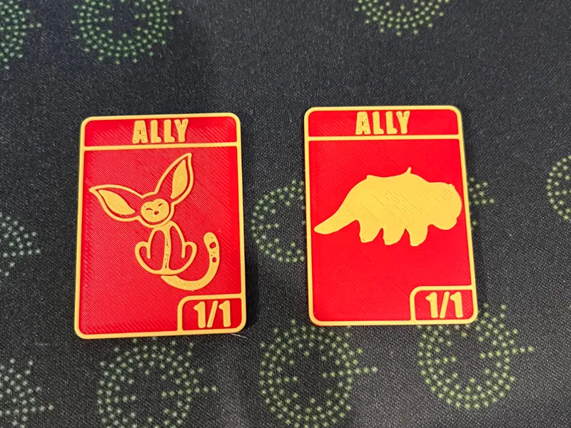 MTG ATLA Ally Tokens