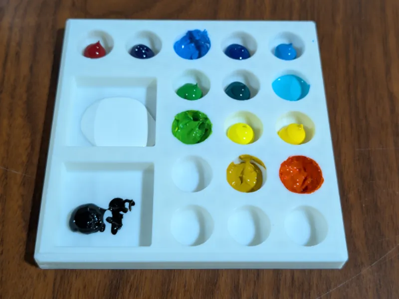 Paint Tray with Lid