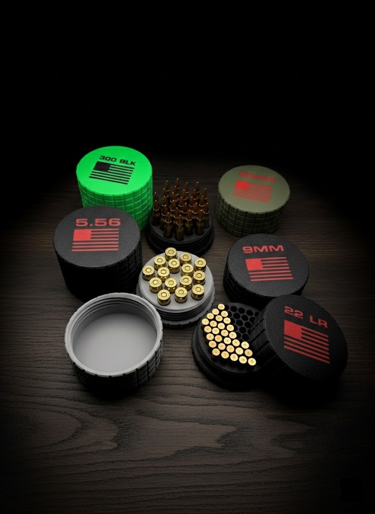 Miniatura 14 do modelo 3D Ammo Containers- Frag Pattern