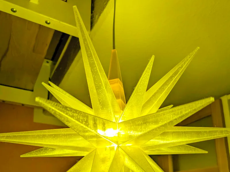 Holder for Moravian / Christmas / Herrnhuter Star