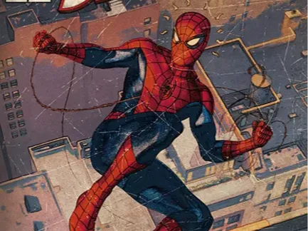 Hueforge Spiderman Portada comic