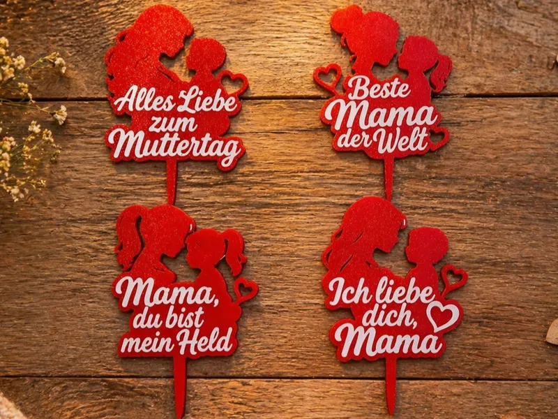 Mother’s Day Cake Toppers