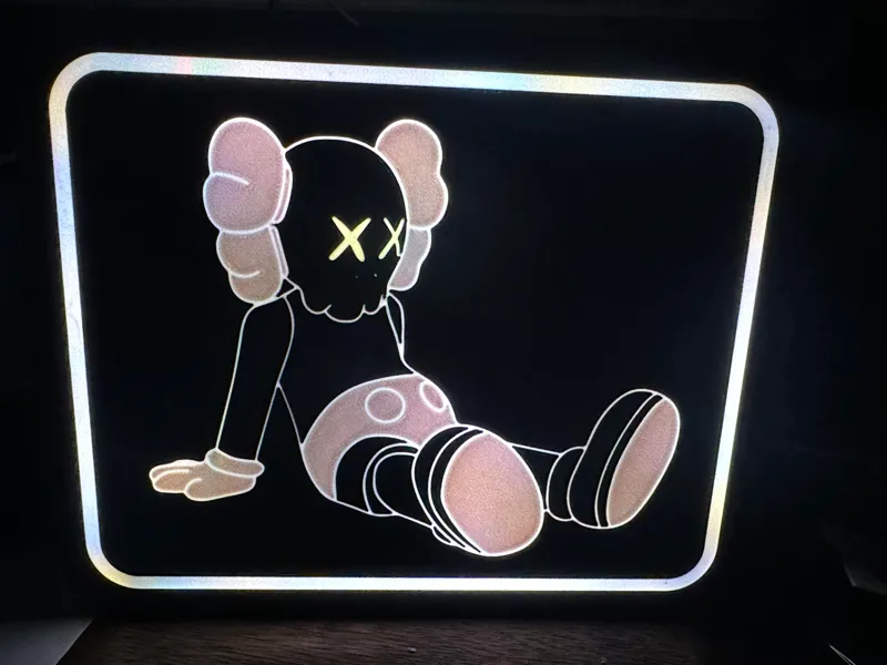 KAWS light box