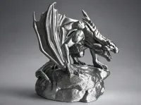 Shadow Guardian Dragon – Epic Fantasy Dragon Statue