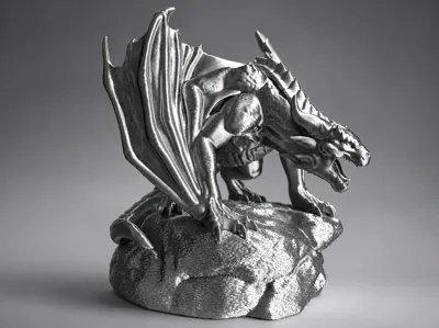Shadow Guardian Dragon –Epic Fantasy Dragon Statue