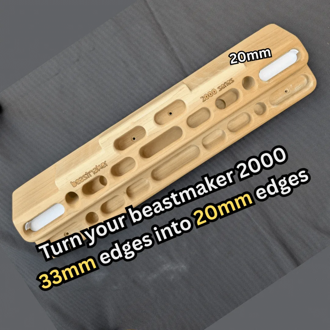 Beastmaker Rope 20mm edge adapter for beastmaker 2000 - Free 3D Print Model - MakerWorld