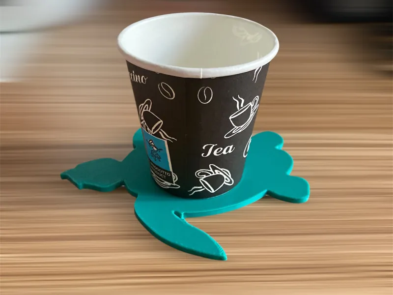 Turtle tray coffee