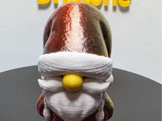 Charming Christmas Gnome Bust