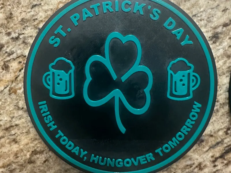 St Patrick's Day Charm for Rally/ Hype chain