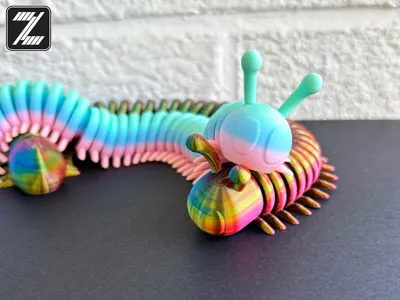 Articulated Flexi Millipede