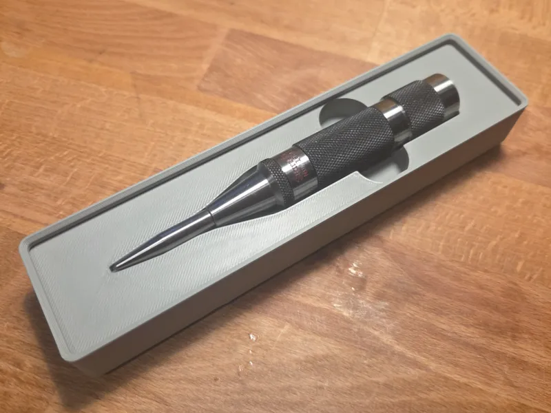 Gridfinity holder for Starrett 18C Center Punch