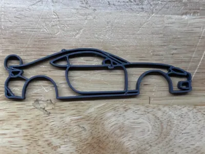 Gen 1 BRZ keychain