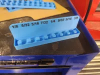 W/ Tag - 5/32 instead of 9/64