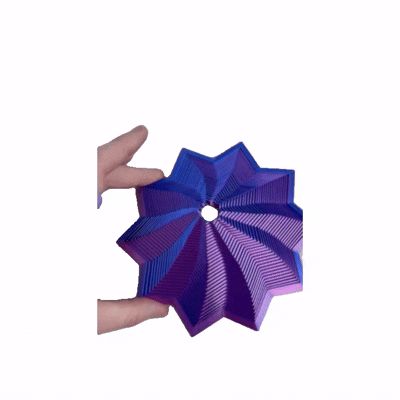 Star Slinky Layered Fidget Toy- Print in Place