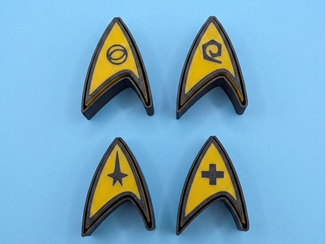 Star Trek - Starfleet Division - Fidget Clickers