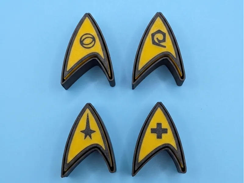 Star Trek - Starfleet Division - Fidget Clickers