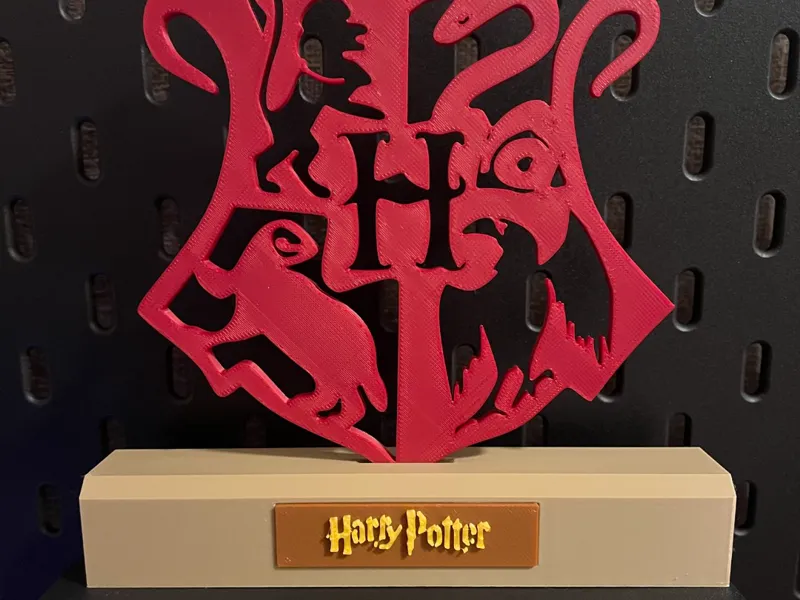 Blason - Socle - Harry Potter Poudlard