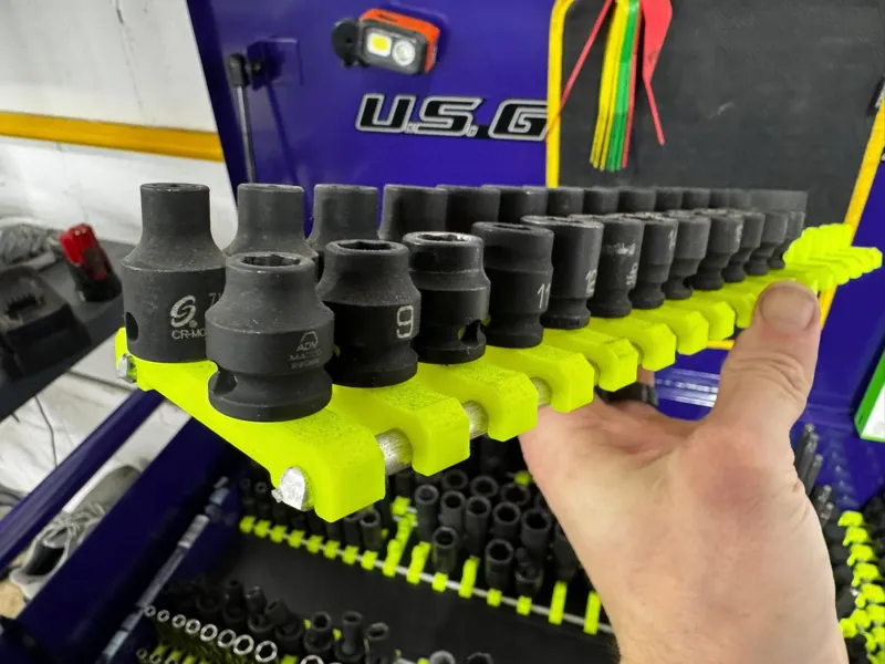Modular socket organizer system (double)