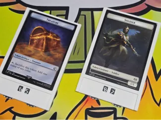 MTG Token Holder and Counter - Full Card Display