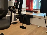 Adaptateur de pince pour bras micro sur bureau Flexispot — photo 1