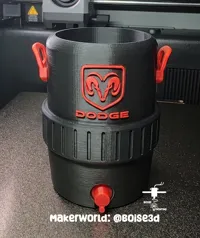 Dodge - Print in Place or Removable Logo