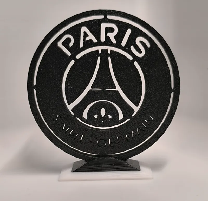 ESCUDO PSG (PARIS SAINT GERMAIN) MONOCROMO