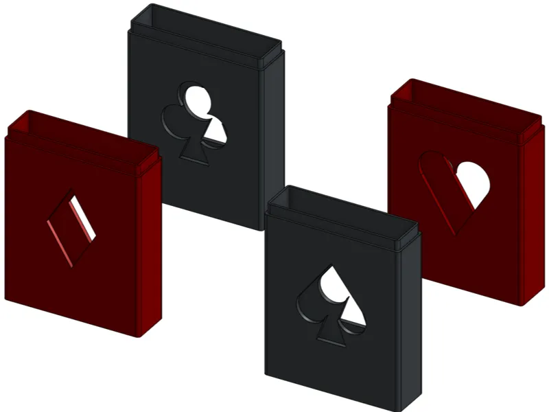 54 Card Deck Holder
