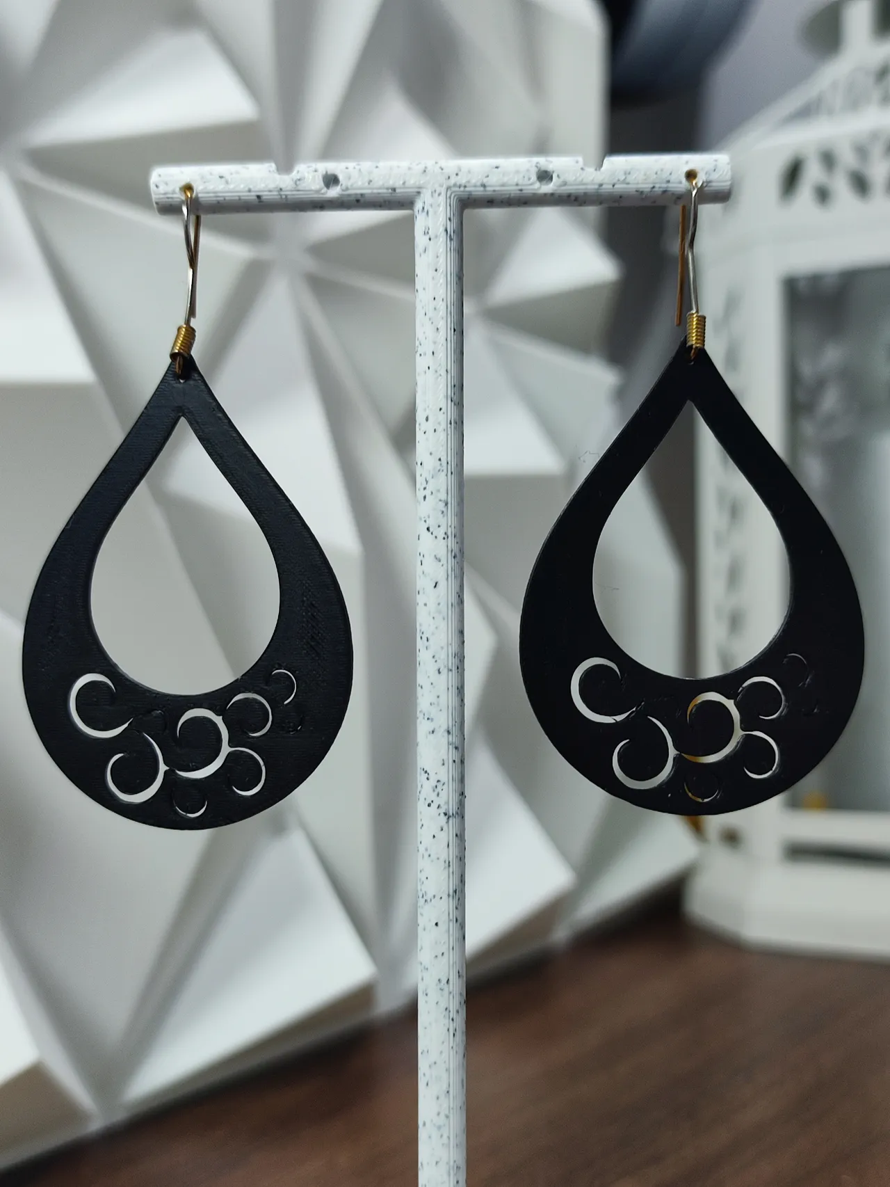 Aretes Lágrima Cosmos view 3