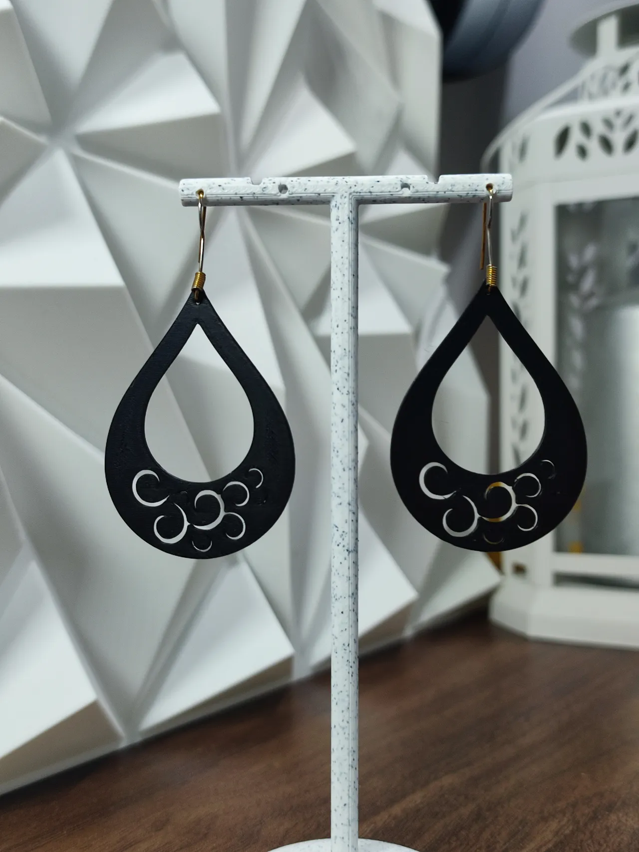 Aretes Lágrima Cosmos view 2