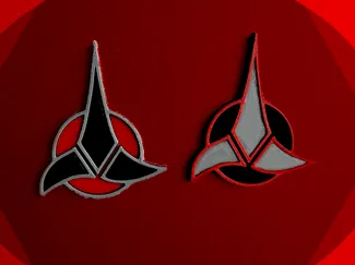 Klingon Emblem multicolor piece