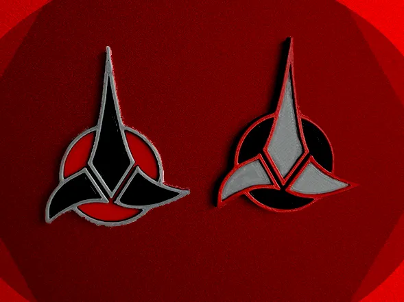 Klingon Emblem multicolor piece