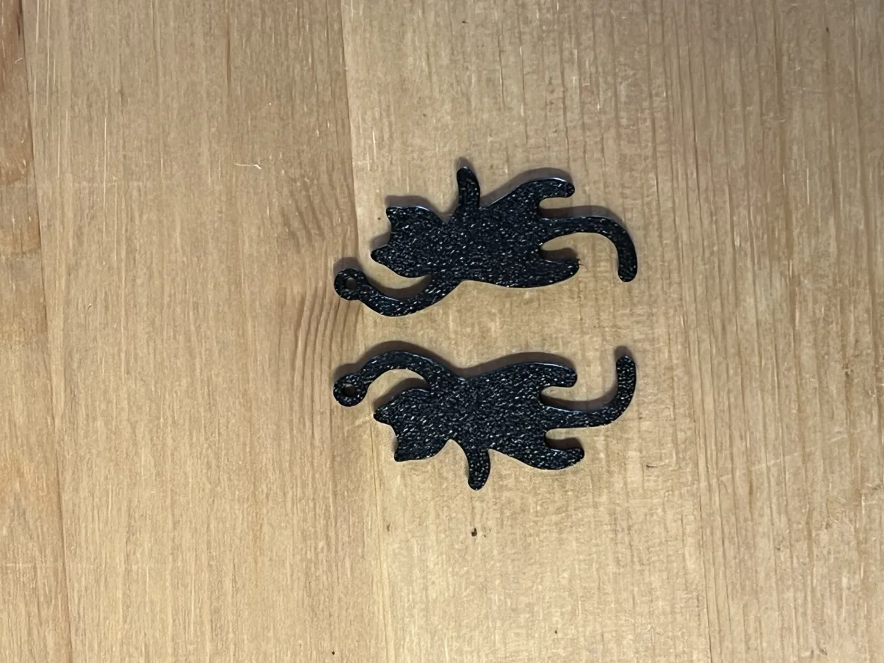 cat earrings view 2